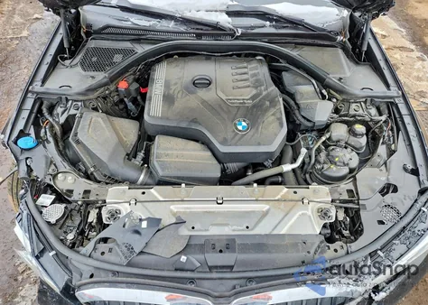 2019 BMW 330Xi z USA, uszkodzony, nr VIN WBA5R7C5XKAJ79377